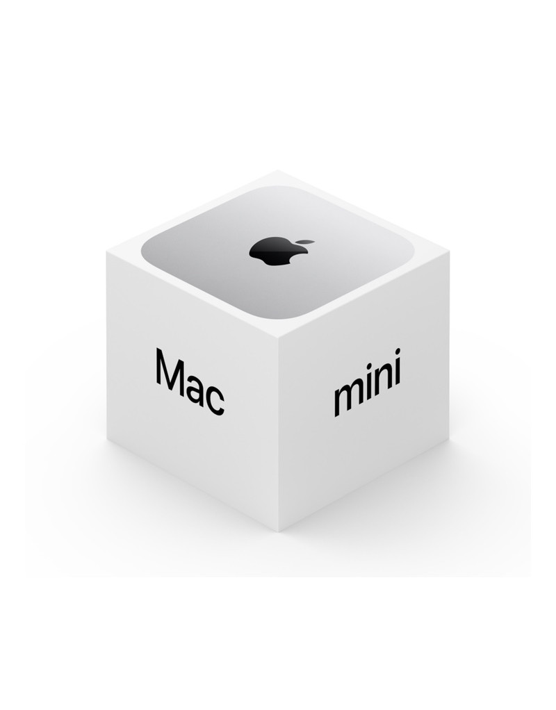 Mac mini M4 10-core CPU 10-core GPU 16GB 256GB SSD (MU9D3D/A) APPLE - 1