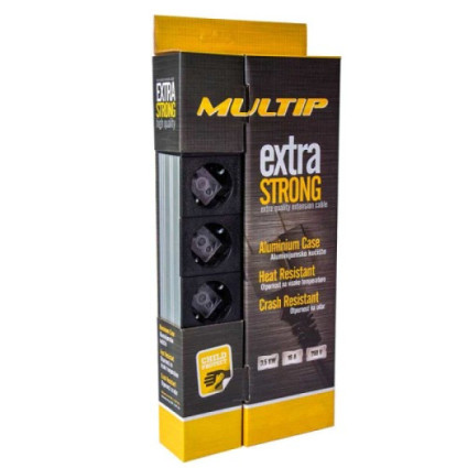 Produžni kabl Multip 1001063 sa 6 utičnica/prekidač/1,4m  - 1