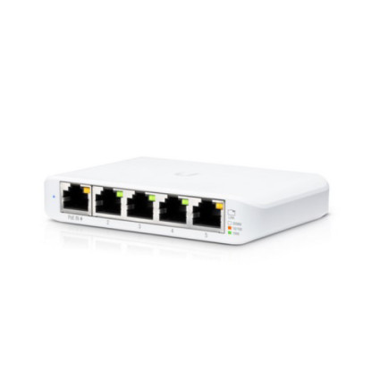 LAN Switch Ubiquiti USW-FLEX-MINI-EU 5x1G/1PoE  - 1