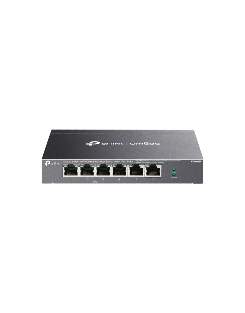 LAN Switch TP-Link DS106P 6x1G/4PoE/67W - 1 LAN Switch TP-Link DS106P 6x1G/4PoE/67W - 1