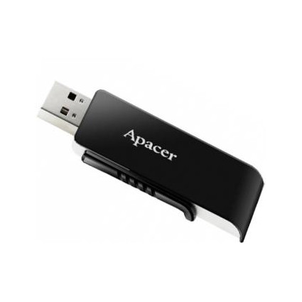 64GB AH350 USB 3.2 flash crni AP64GAH350B-1 APACER - 1
