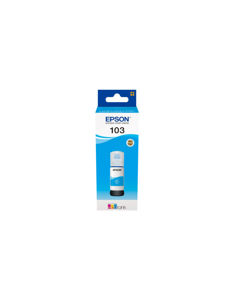 Mastilo Epson 103 cyan L1110/L1210/L1250/L3210/L3110L3150/L3250/L3251 65ml - 1 Mastilo Epson 103 cyan L1110/L1210/L1250/L3210/L3110L3150/L3250/L3251 65ml - 1