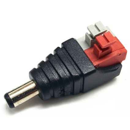 Konektor DC(M) 12V Terminal klip (pak 5kom) CERBERUS - 1