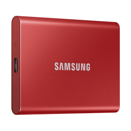 Portable T7 500GB crveni eksterni SSD MU-PC500R SAMSUNG - 1