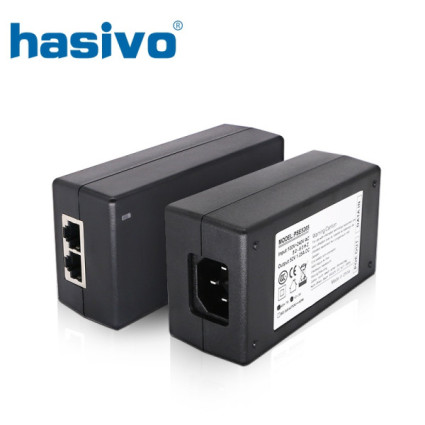 PoE injector Hasivo PSE5428GTAF-48W Gigabit PoE+ 10/100/1000M  - 1