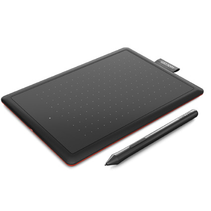 Grafička tabla One by Wacom S crno-crvena (CTL-472-N) WACOM - 1