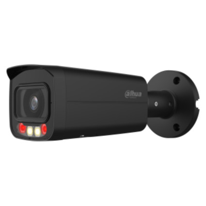 IPC-HFW2449T-AS-IL-0360B-BLACK 4MP Smart Dual Light Fixed-focal Bullet WizSense Network kamera crna DAHUA - 1