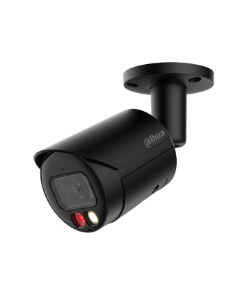 IPC-HFW2449S-S-IL-0280B-BLACK 4MP Smart Dual Light Fixed-focal Bullet WizSense Network kamera crna DAHUA - 1