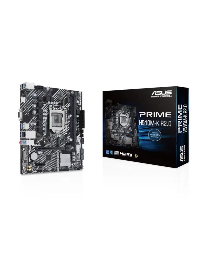 Matična ploča 1200 ASUS PRIME H510M-K R2-0 HDMI/VGA/M-2 - 1 Matična ploča 1200 ASUS PRIME H510M-K R2-0 HDMI/VGA/M-2 - 1