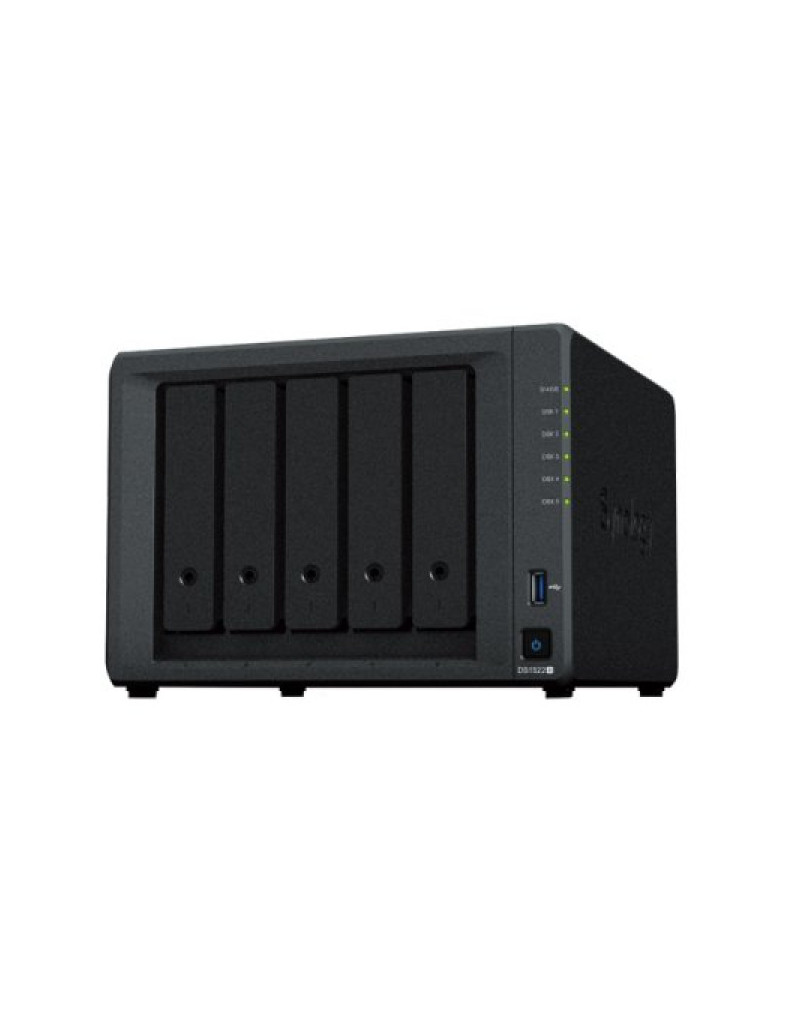 HDD NAS Storage Synology DS1522+ 5-Bay - 1 HDD NAS Storage Synology DS1522+ 5-Bay - 1