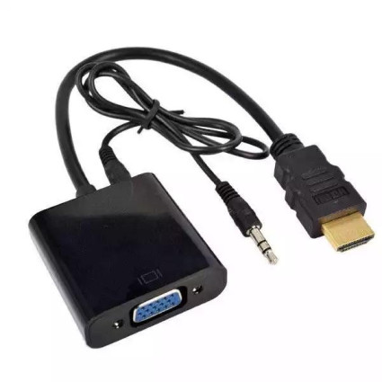 Adapter-konverter HDMI-VGA + audio Kettz  - 1