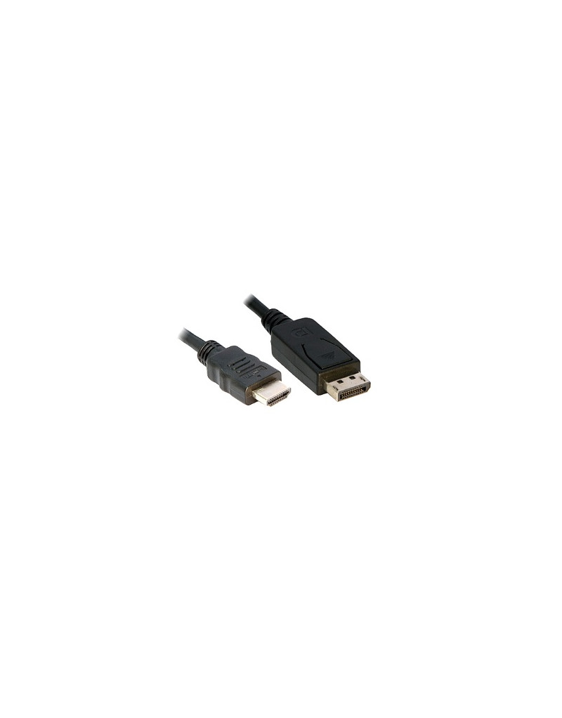 Kabl DisplayPort (M) - HDMI (M) 1.8m crni E-GREEN - 1 Kabl DisplayPort (M) - HDMI (M) 1.8m crni E-GREEN - 1