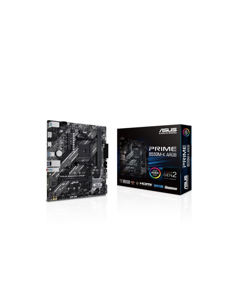 MB AM4 ASUS PRIME B550M-K ARGB  - 1