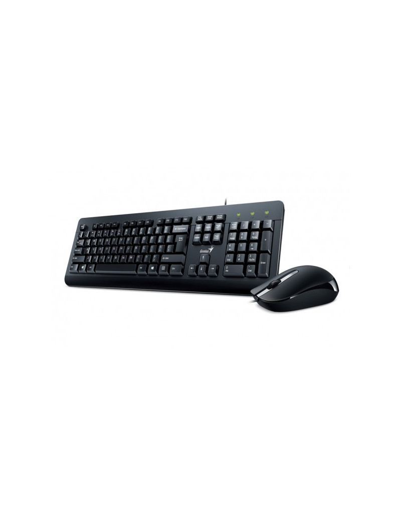 Tastatura+Mis Genius KM-160 USB US Black  - 1