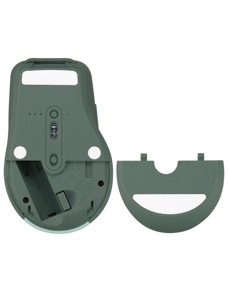 MD200 Silent Plus Wireless miš zeleni ASUS - 1