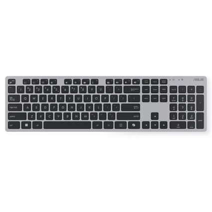 W5000 Wireless US tastatura + miš siva ASUS - 1