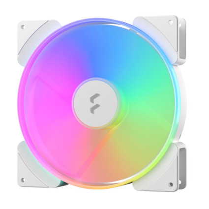Ventilator 180mm Fractal Design Prisma AL-18 ARGB White , FD-FAN-PRI-AL18-PWM-WT  - 1