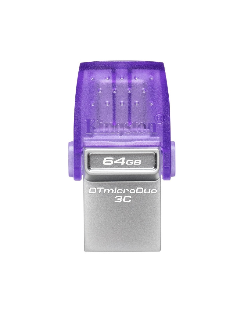 64GB DataTraveler MicroDuo 3C USB 3.2 flash DTDUO3CG3/64GB KINGSTON - 1