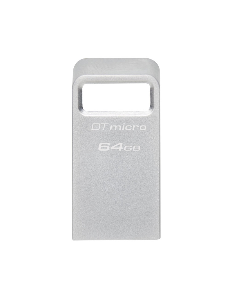 64GB DataTraveler Micro USB 3.2 flash DTMC3G2/64GB srebrni KINGSTON - 1 64GB DataTraveler Micro USB 3.2 flash DTMC3G2/64GB srebrni KINGSTON - 1