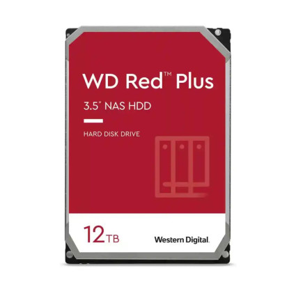 Hard disk 12TB Western Digital WD120EFBX Red Plus  - 1