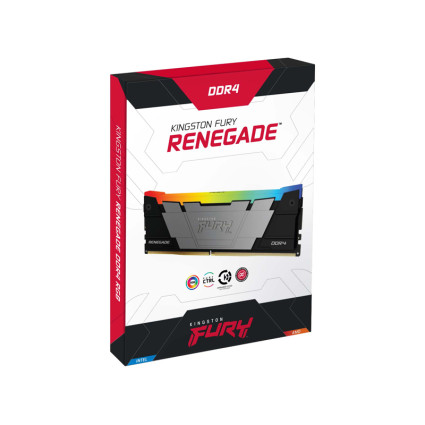DIMM DDR4 32GB 3200MT/s KF432C16RB2A/32 FURY Renegade RGB Black XMP KINGSTON - 1