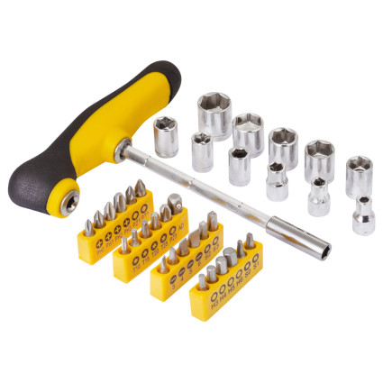 FDS 1017-37R Set bitova sa T odvijačem FIELDMANN - 1