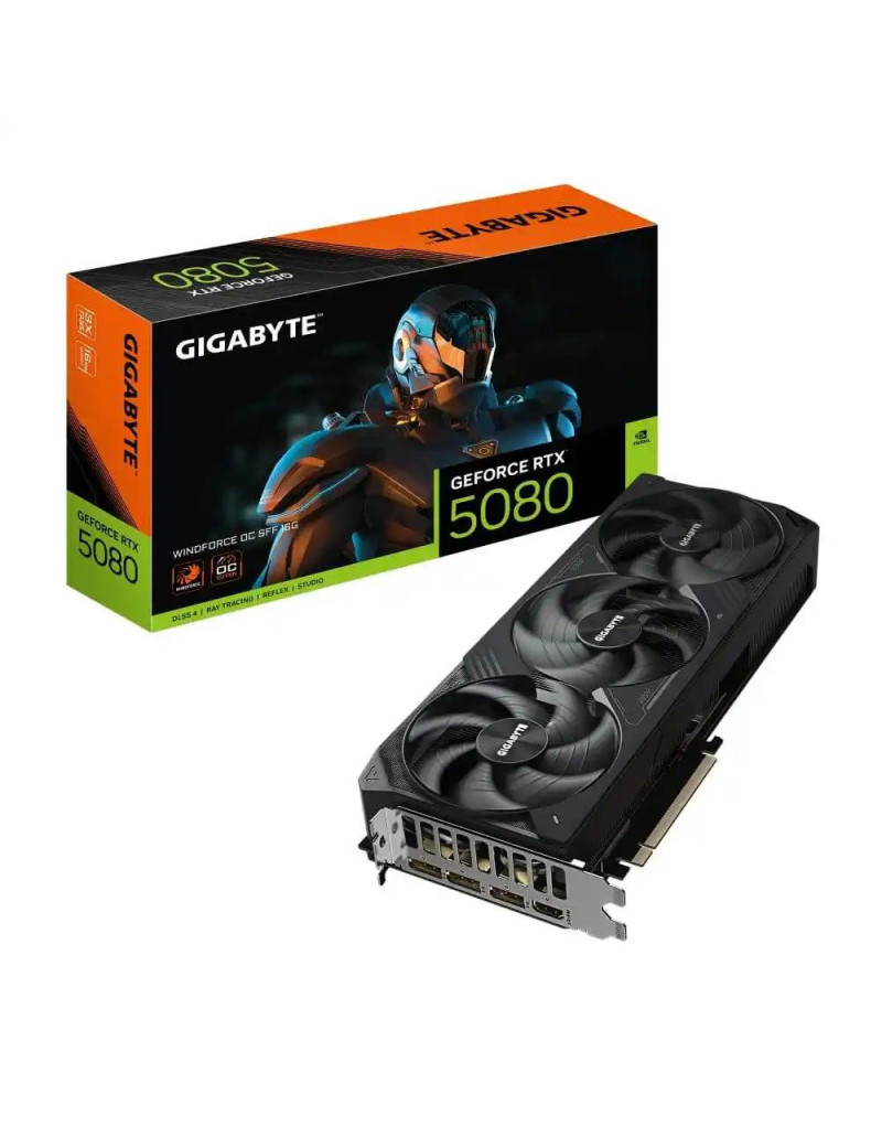  Grafička karta Gigabyte GeForce RTX 5080 Windfoce GV-N5080WF3OC-16GD 16GB GDDR7---  - 1
