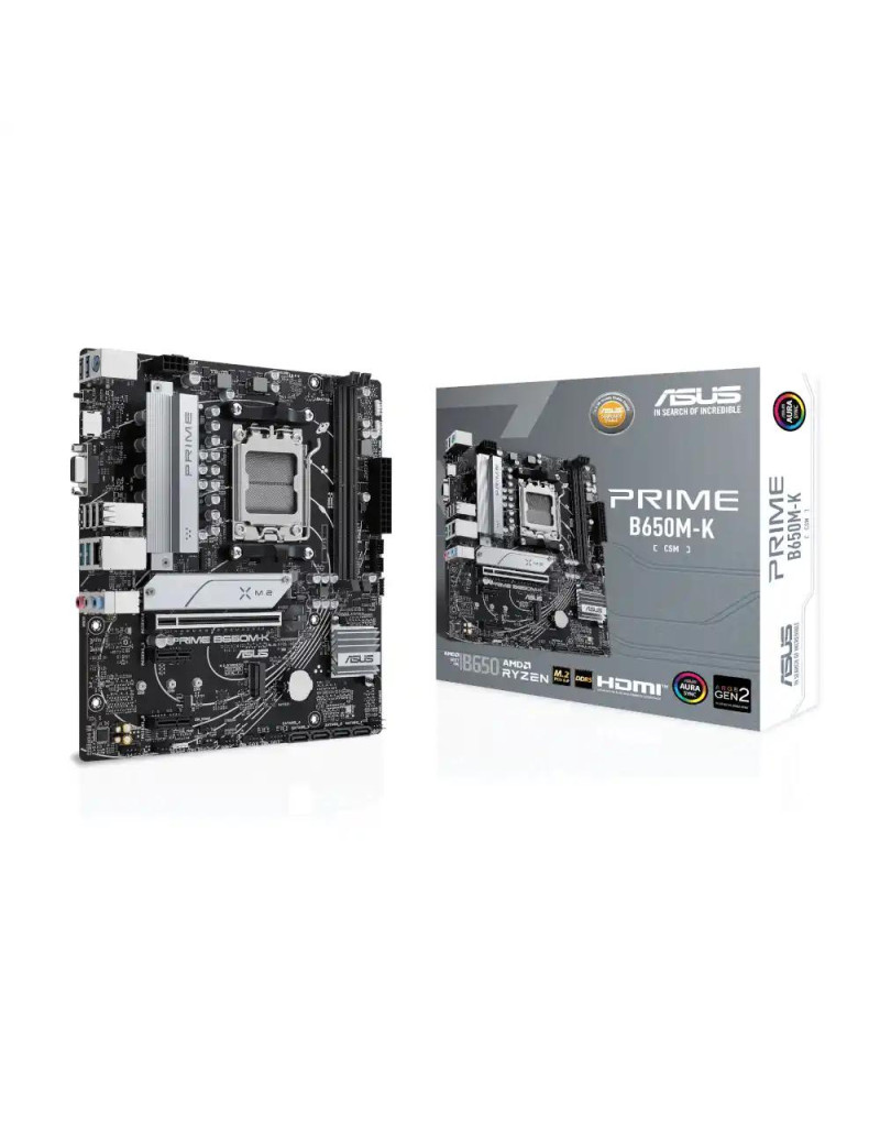 Matična ploča AM5 Asus PRIME B650M-K - 1 Matična ploča AM5 Asus PRIME B650M-K - 1