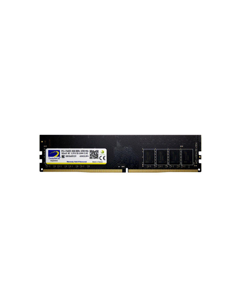 RAM DIMM DDR4 8GB 3200MHz TwinMOS MDD48GB3200D - 1 RAM DIMM DDR4 8GB 3200MHz TwinMOS MDD48GB3200D - 1