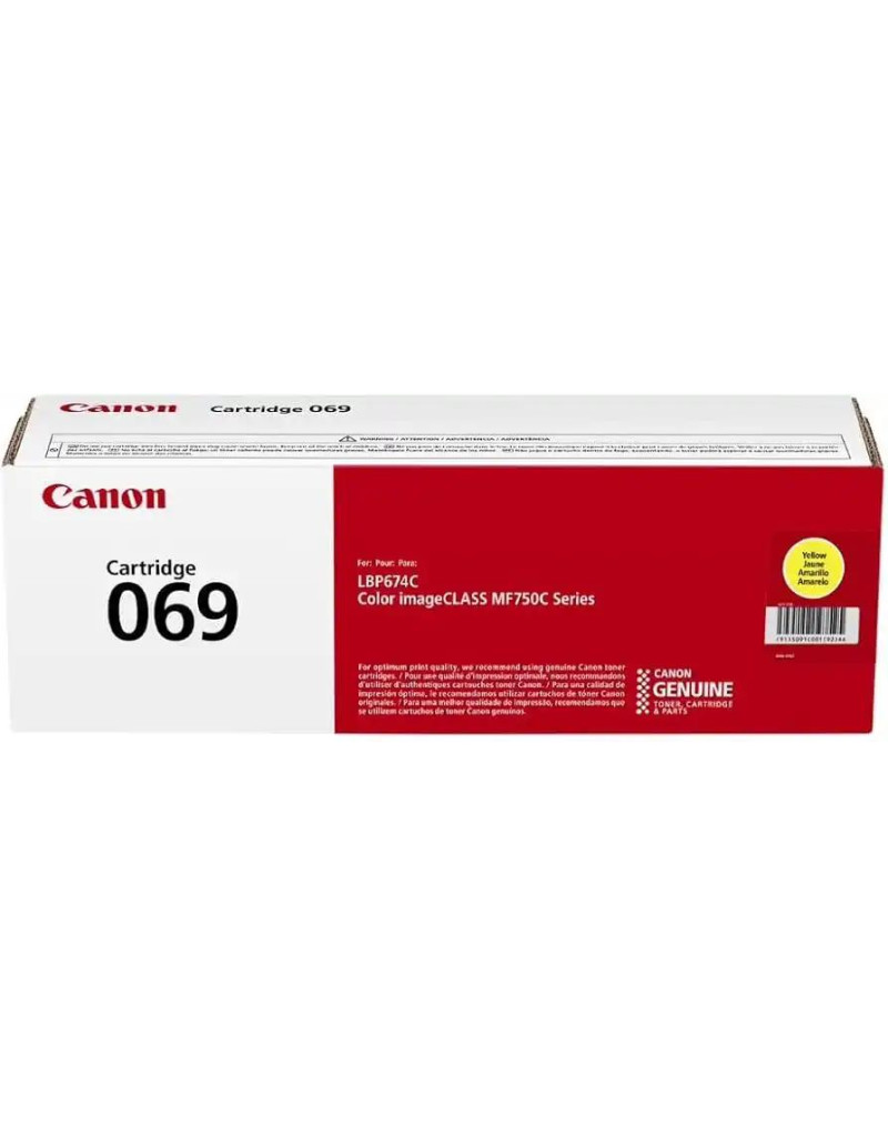 Toner SCC Canon CRG-069 yellow - 1 Toner SCC Canon CRG-069 yellow - 1