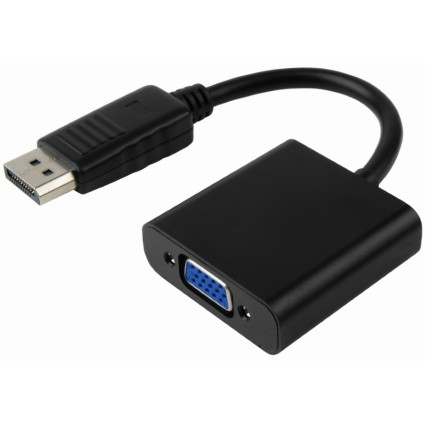 Adapter DisplayPort (M) - VGA D-sub (F) crni E-GREEN - 1