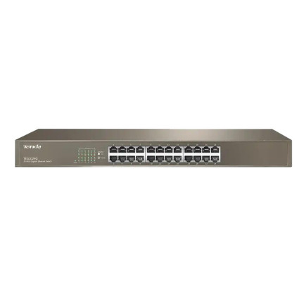 Svič 10/100/1000 24-port Tenda TEG1024G Rackmount Metal Case  - 1