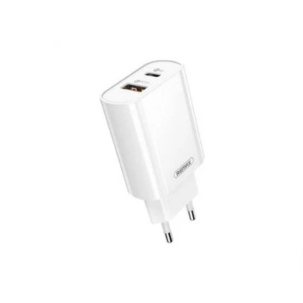 Strujni Fast punjač Jane 2xUSB RP-U37, beli REMAX - 1