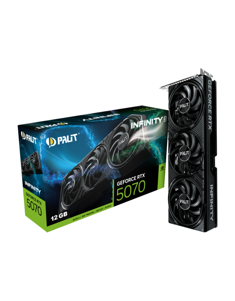 nVidia GeForce RTX 5070 12GB 192bit RTX 5070 Infinity 3 grafička karta PALIT - 1