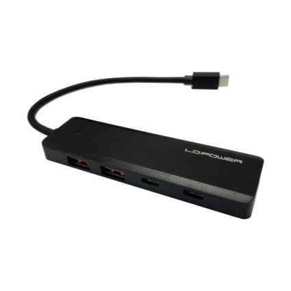 HUB LC Power  LC-HUB-U3-4-C USB-C, 2 x USB3.2/2 x USB-C  - 1
