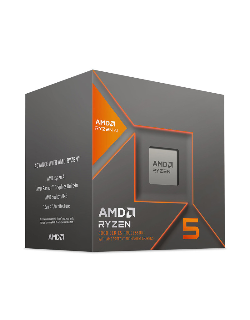Ryzen 5 8600G AI do 5.0GHz Box procesor AMD - 1