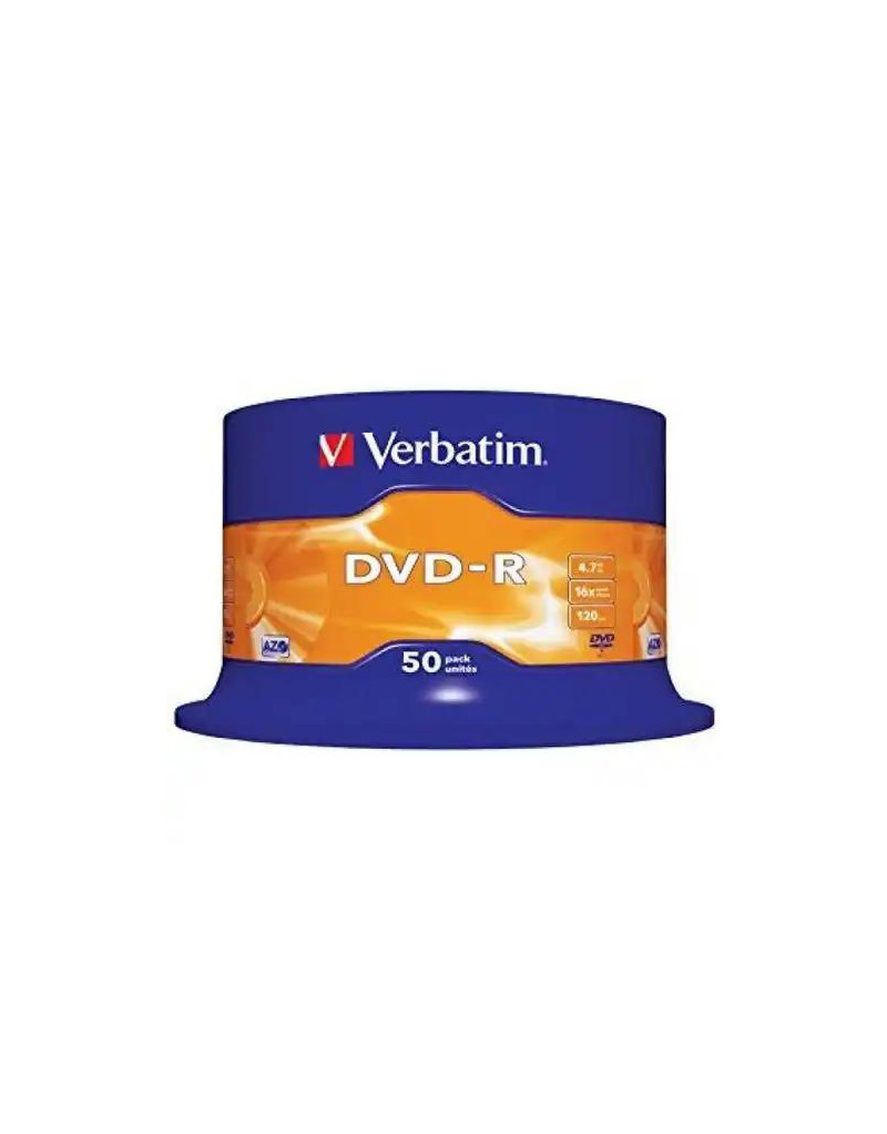 DVD-R Verbatim 1/50 Cake - 1 DVD-R Verbatim 1/50 Cake - 1