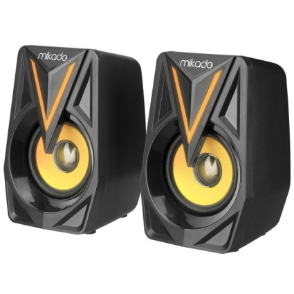 Zvučnici 2.0 Mikado MD-S23 GLARE 3Wx2 USB  - 1
