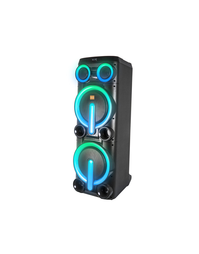 Zvucnik Mikado MD-103KP 200W, 12V 14000mAh USB, Bluetooth, micro SD crni - 1 Zvucnik Mikado MD-103KP 200W, 12V 14000mAh USB, Bluetooth, micro SD crni - 1