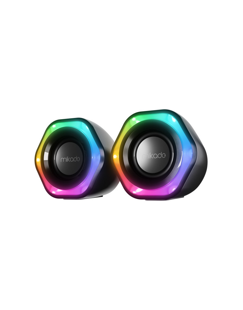 Zvučnici 2.0 Mikado MD-176 3Wx2 USB + 3.5mm - 1 Zvučnici 2.0 Mikado MD-176 3Wx2 USB + 3.5mm - 1