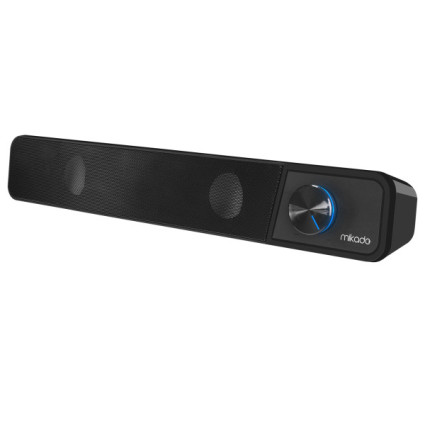Zvucnik Mikado MD-69S 3Wx2 Soundbar, crni  - 1
