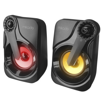 Zvučnici 2.0 Mikado MD-X27 3Wx2 USB  - 1