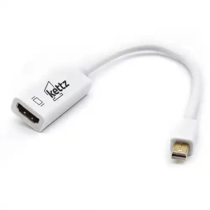 Adapter konverter Mini Displayport - HDMI M/F MDP2H-K10 Kettz 1080p  - 1