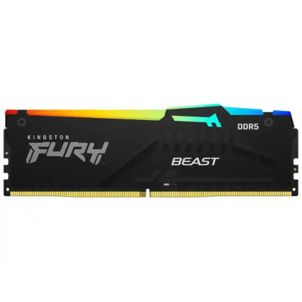Memorija DDR5 32GB Kingston KF560C36BBEA-32 FURY Beast RGB EXPO  - 1
