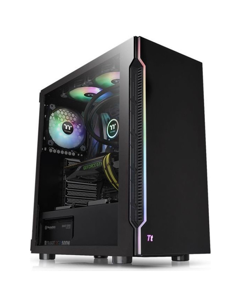 Kućište Thermaltake H200 TG RGB/Black/Win/SPCC/Glass/CA-1M3-00M1WN-00  - 1