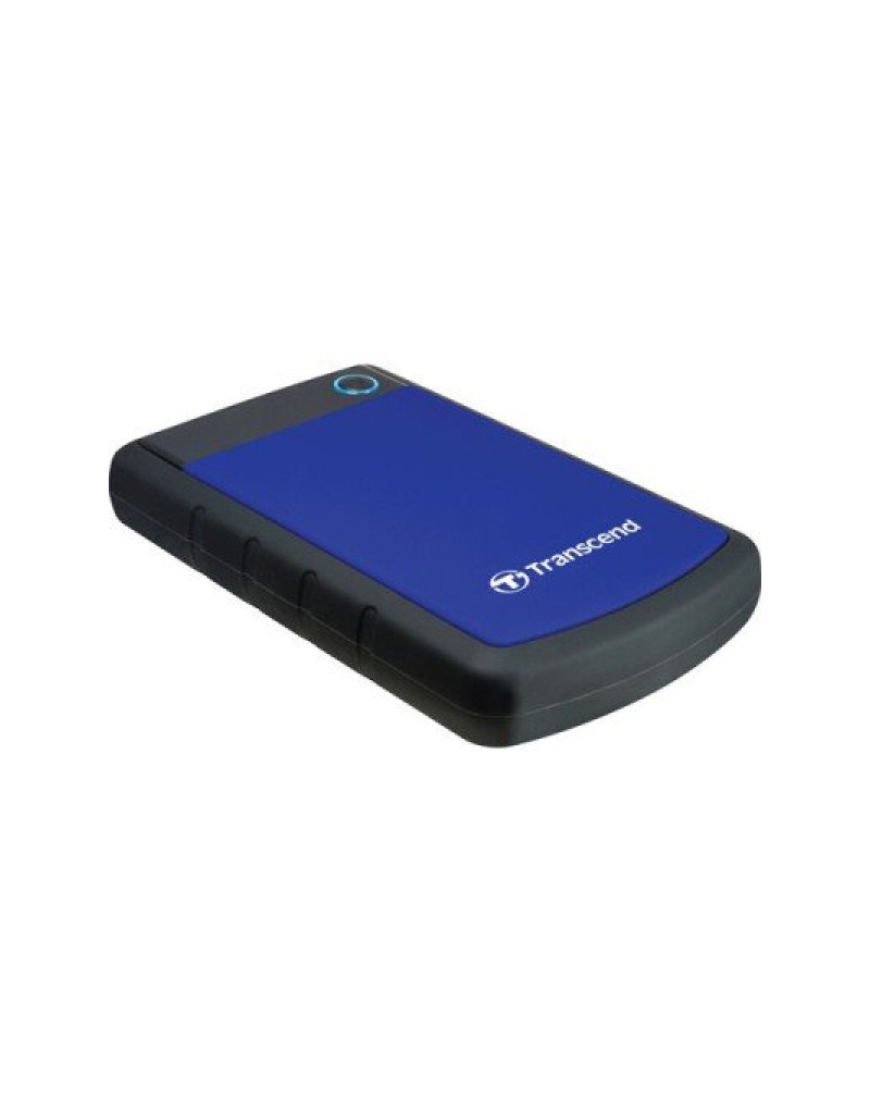 HDD E2.5" Transcend 2TB USB 3.0 TS2TSJ25H3B Anti-shock Black/Blue - 1 HDD E2.5" Transcend 2TB USB 3.0 TS2TSJ25H3B Anti-shock Black/Blue - 1