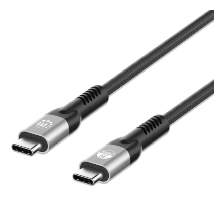 Kabl Manhattan 356381 USB-C M/M 3.1/8K/60Hz/Thunderbolt 4/40Gbps/PD/2m  - 1