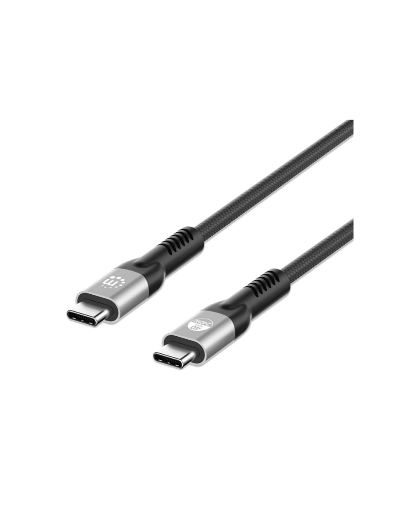 Kabl Manhattan 356381 USB-C M/M 3.1/8K/60Hz/Thunderbolt 4/40Gbps/PD/2m - 1 Kabl Manhattan 356381 USB-C M/M 3.1/8K/60Hz/Thunderbolt 4/40Gbps/PD/2m - 1