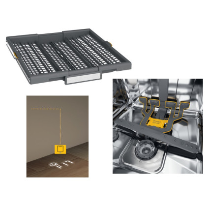 W7I HF60 TU ugradna mašina za pranje sudova - 60cm WHIRLPOOL - 1