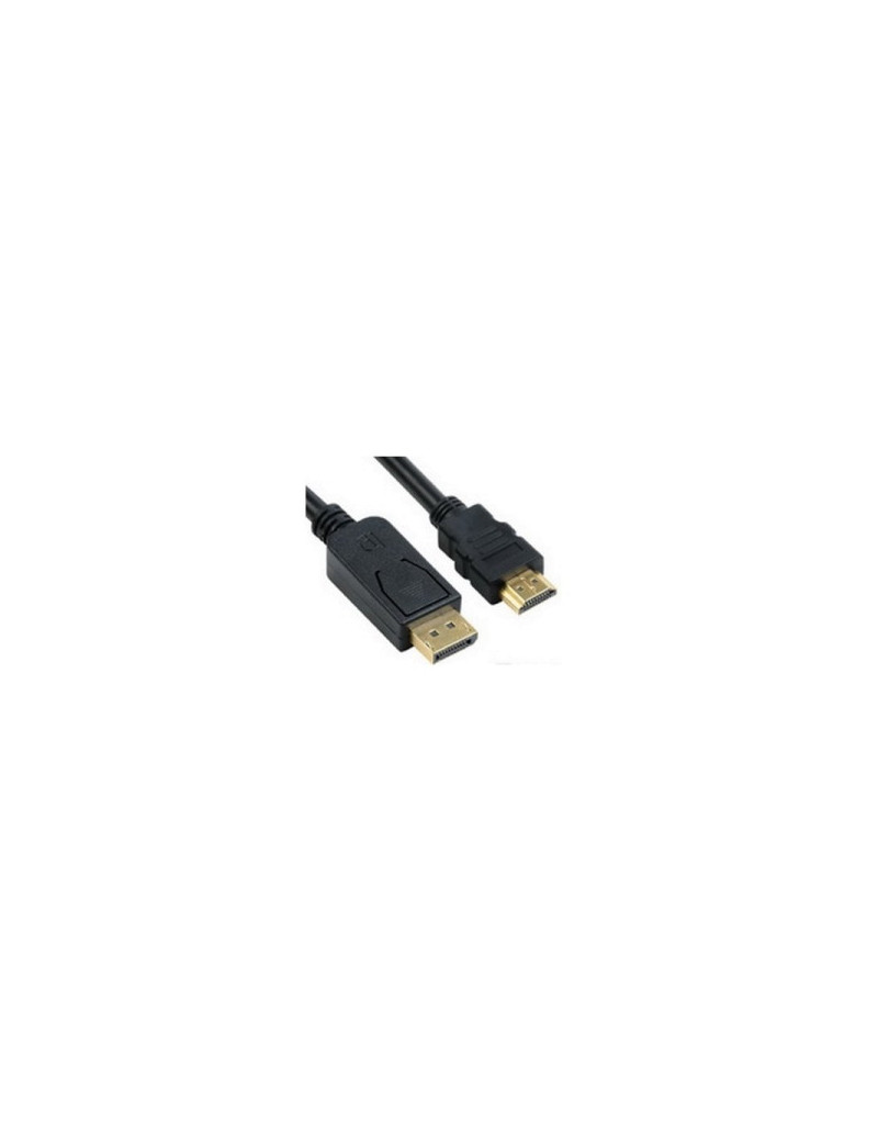 Kabl FAST ASIA DisplayPort (M) - HDMI (M) 1.8m Black - 1 Kabl FAST ASIA DisplayPort (M) - HDMI (M) 1.8m Black - 1